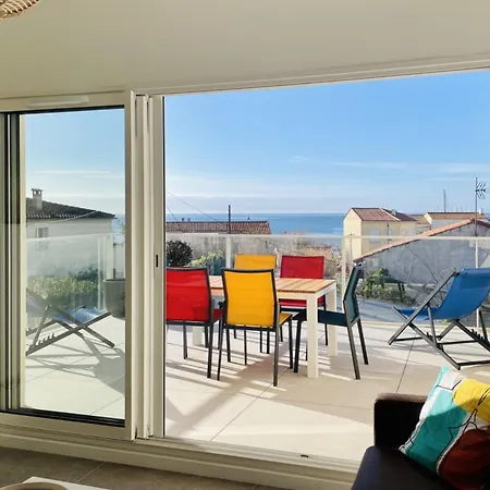 아파트 Lumineux Cap D'agde Vue Idealement Situe 아그